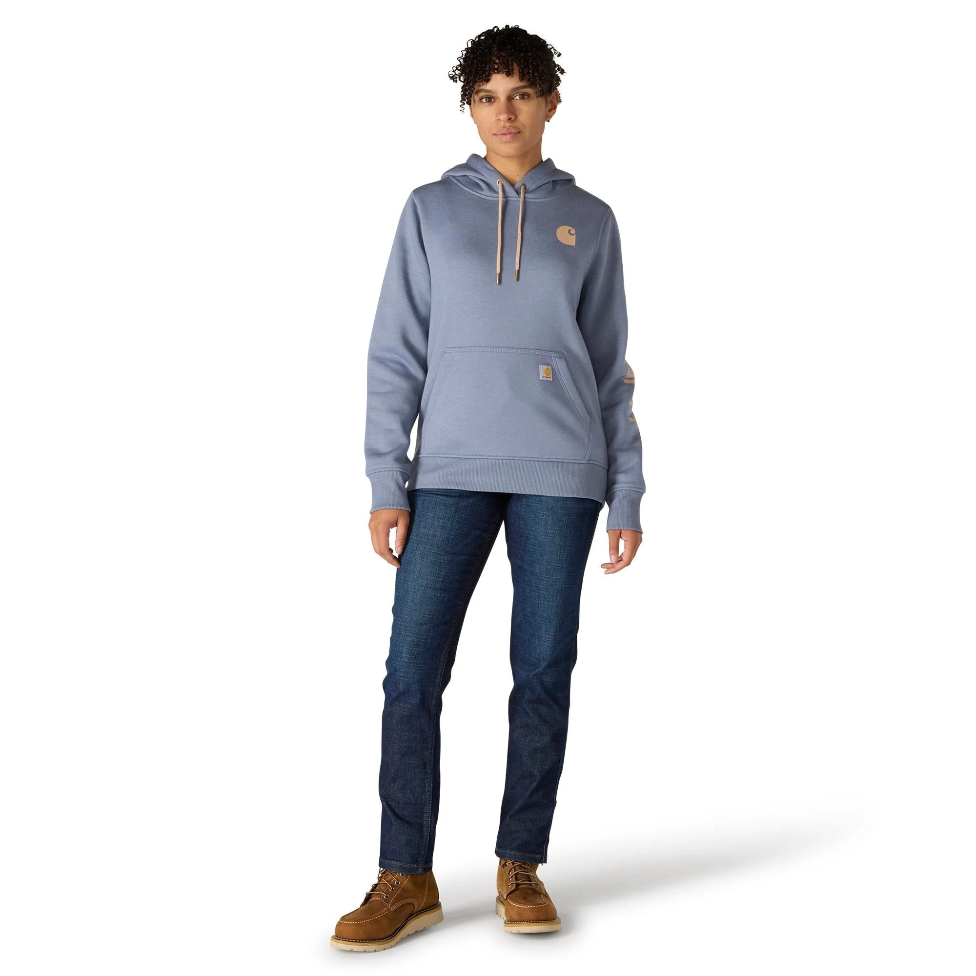 Carhartt Women's Clarksburg Graphic Sleeve Hoodie - Image 31