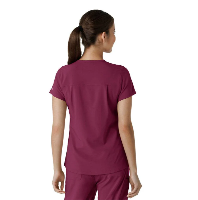 Carhartt Women's Force Cross Flex Tuck-In Scrub Top - Image 13