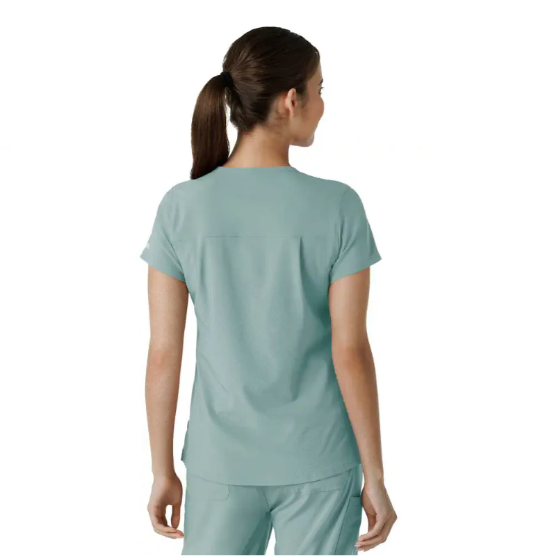 Carhartt Women's Force Cross Flex Tuck-In Scrub Top - Image 19