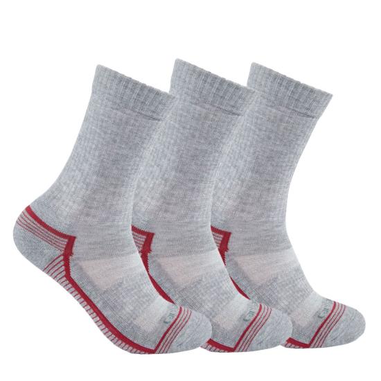 Carhartt Women's ForceĀ® Midweight Crew Sock 3-Pack - Image 2