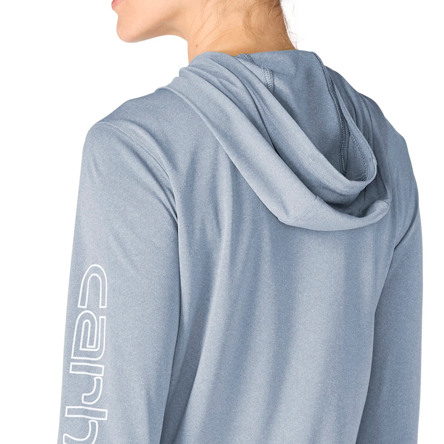 Carhartt Women's Force Sun Defender Relaxed Fit Long Sleeve Graphic Hooded T-Shirt - Image 16
