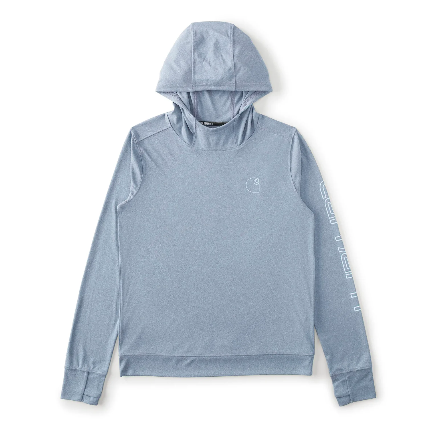 Carhartt Women's Force Sun Defender Relaxed Fit Long Sleeve Graphic Hooded T-Shirt - Image 20