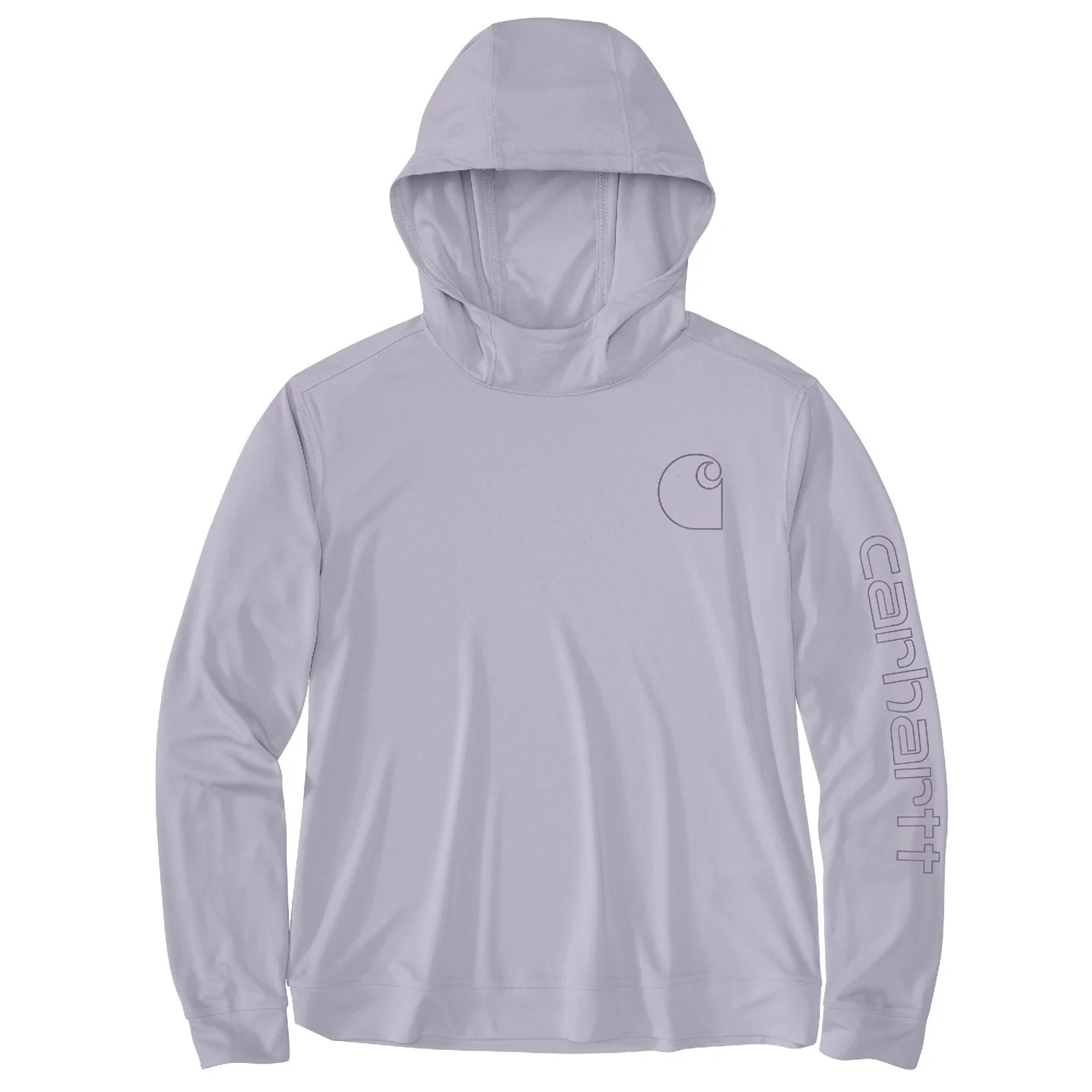 Carhartt Women's Force Sun Defender Relaxed Fit Long Sleeve Graphic Hooded T-Shirt - Image 22