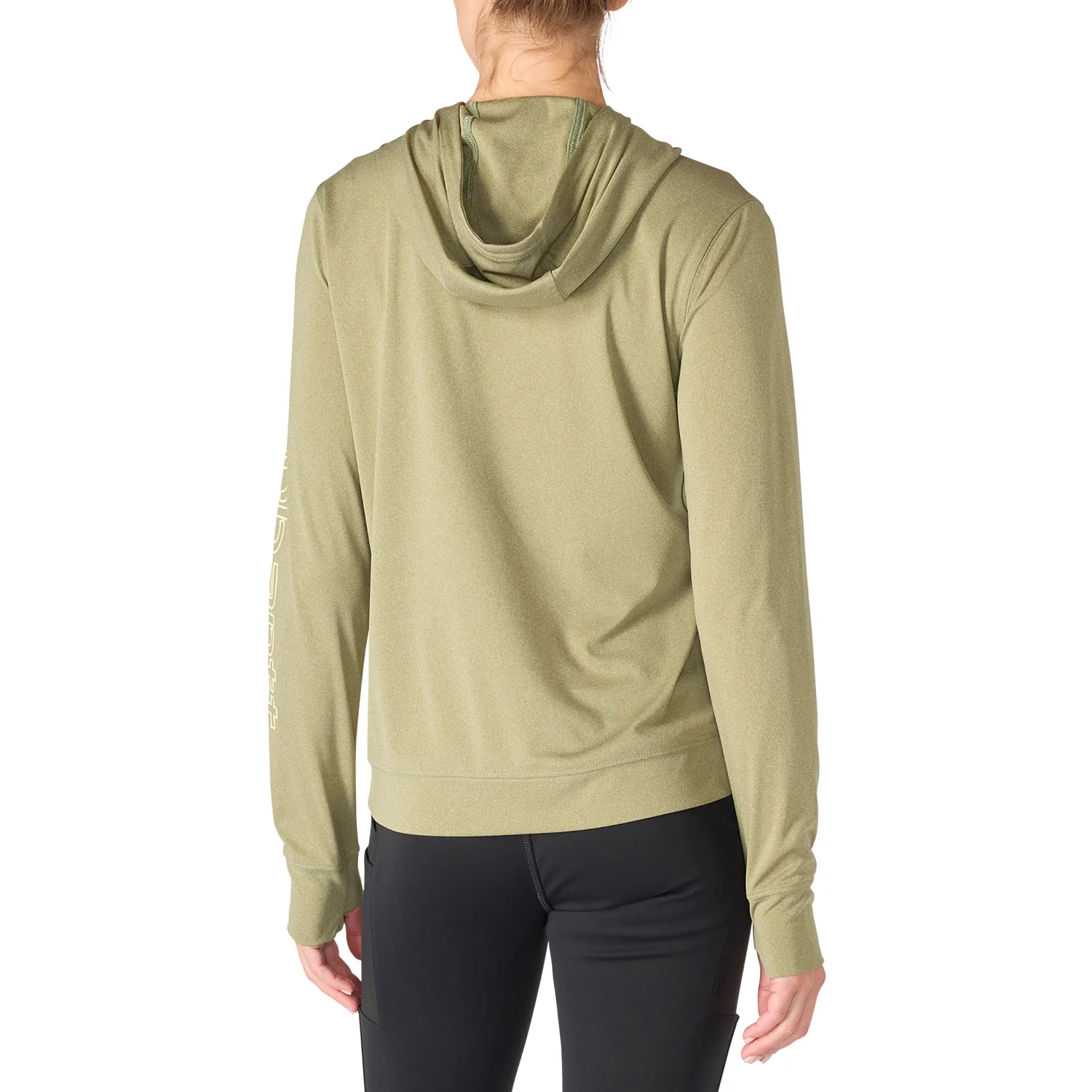 Carhartt Women's Force Sun Defender Relaxed Fit Long Sleeve Graphic Hooded T-Shirt - Image 8