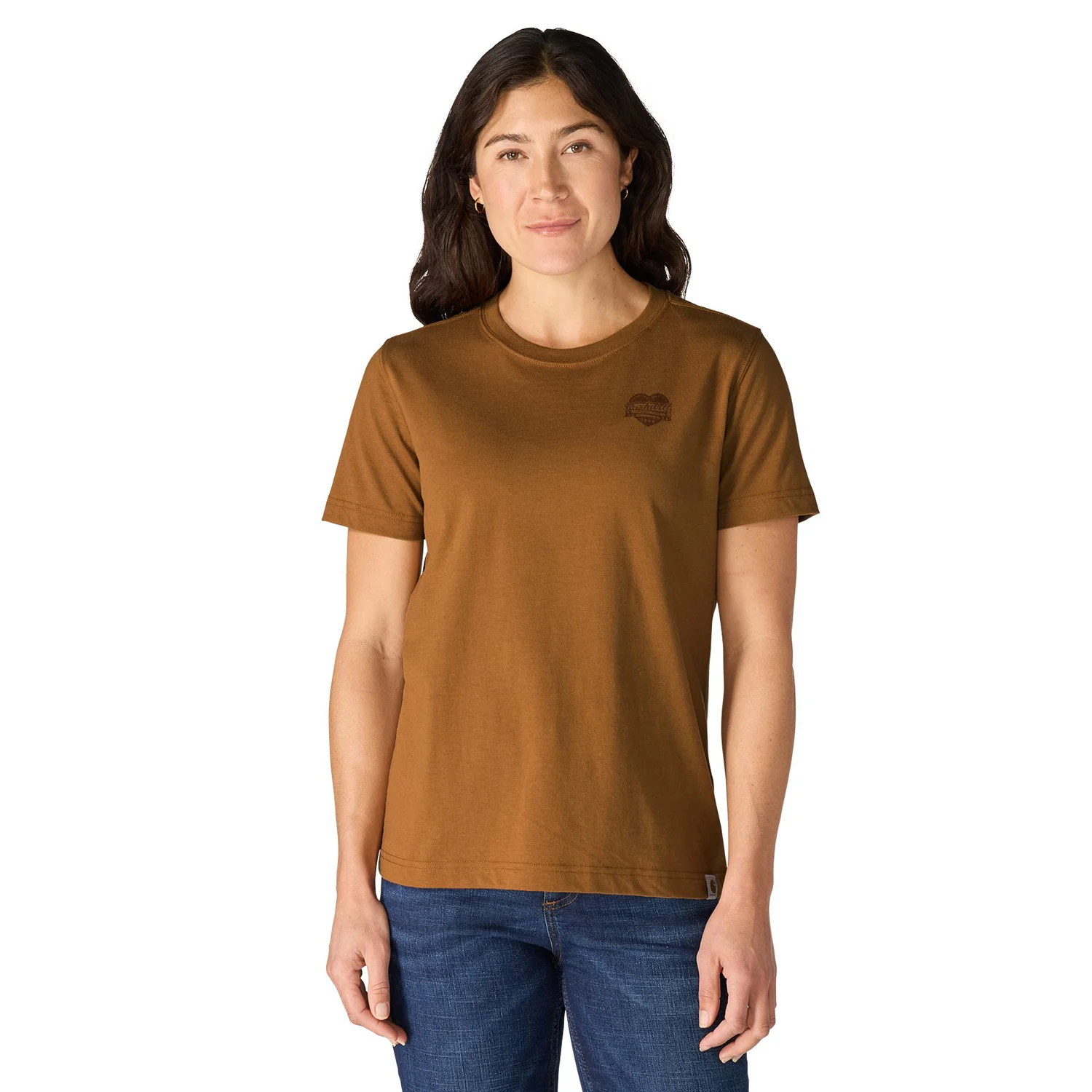 Carhartt Women's Irvine Relaxed Heritage Heart T-Shirt