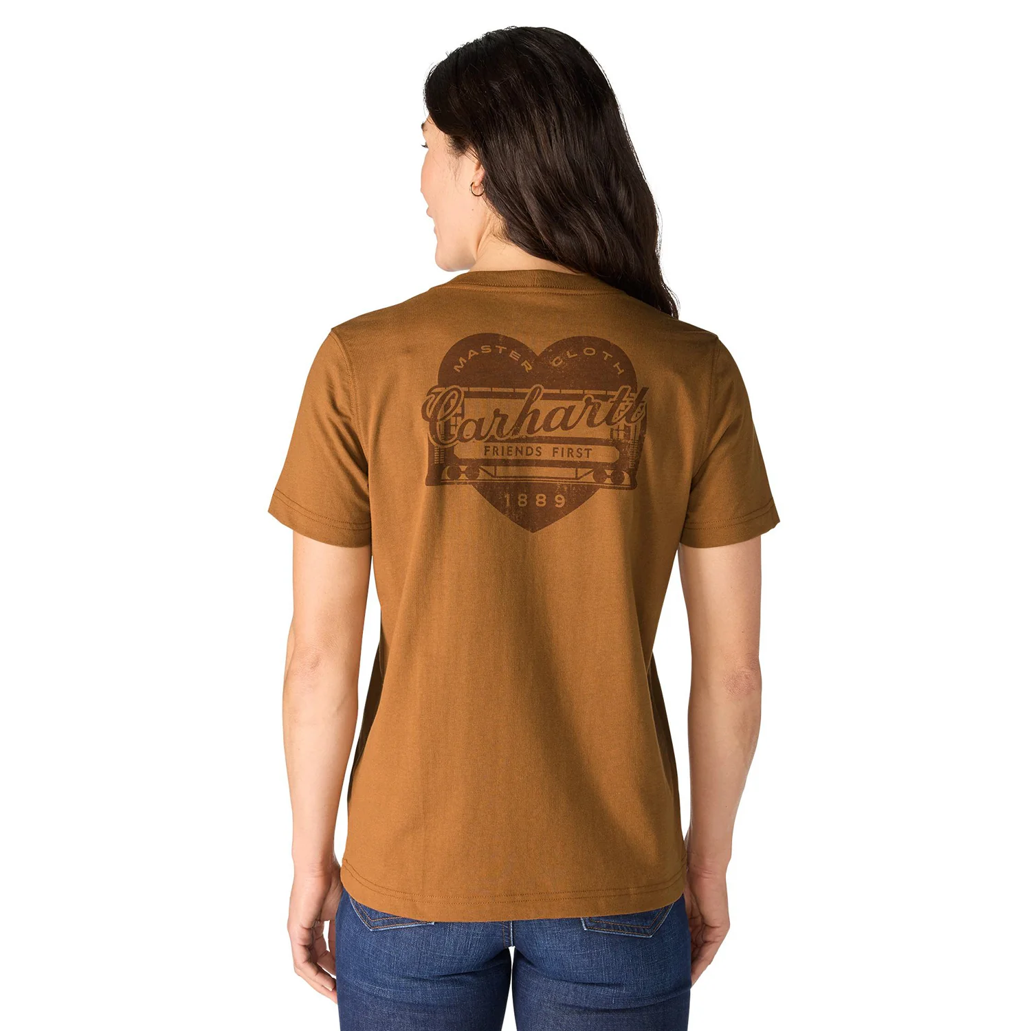 Carhartt Women's Irvine Relaxed Heritage Heart T-Shirt - Image 2