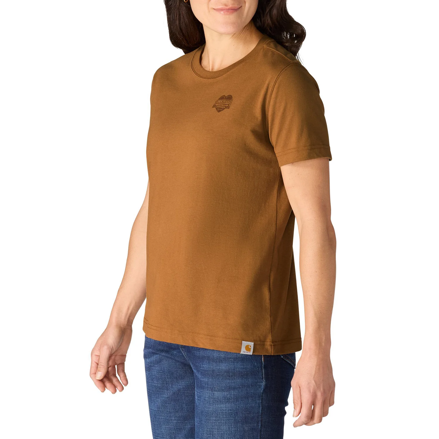Carhartt Women's Irvine Relaxed Heritage Heart T-Shirt - Image 3