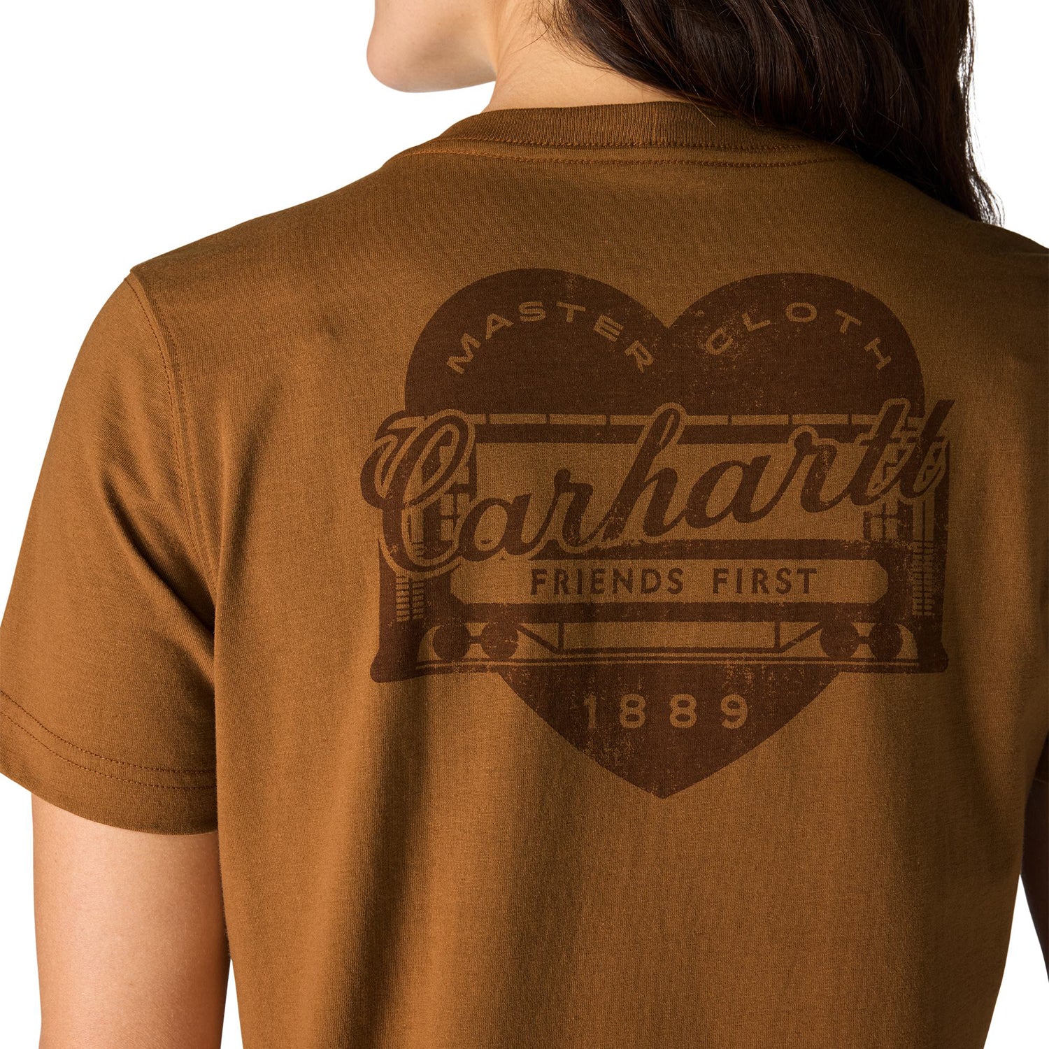 Carhartt Women's Irvine Relaxed Heritage Heart T-Shirt - Image 4