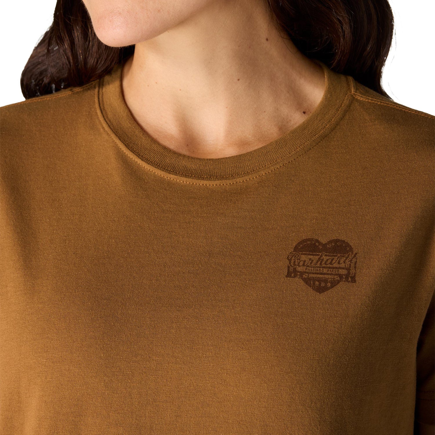 Carhartt Women's Irvine Relaxed Heritage Heart T-Shirt - Image 6