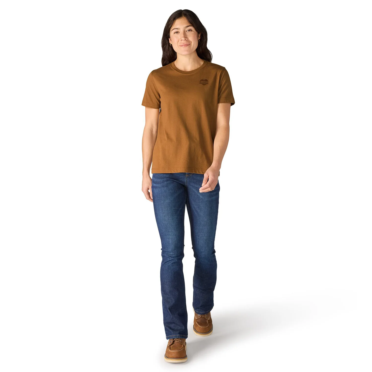 Carhartt Women's Irvine Relaxed Heritage Heart T-Shirt - Image 9