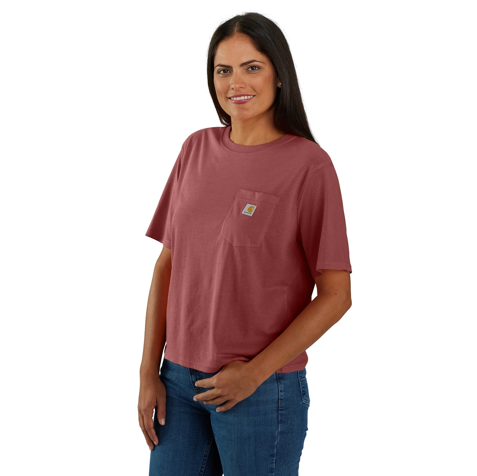 Carhartt Women's Tencel™ Loose Fit Lightweight Short Sleeve Crewneck T-Shirt - Image 10
