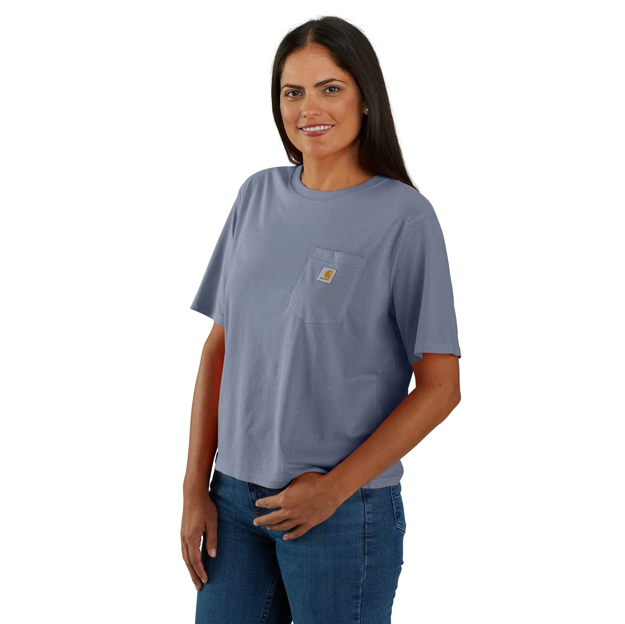 Carhartt Women's Tencel™ Loose Fit Lightweight Short Sleeve Crewneck T-Shirt - Image 5