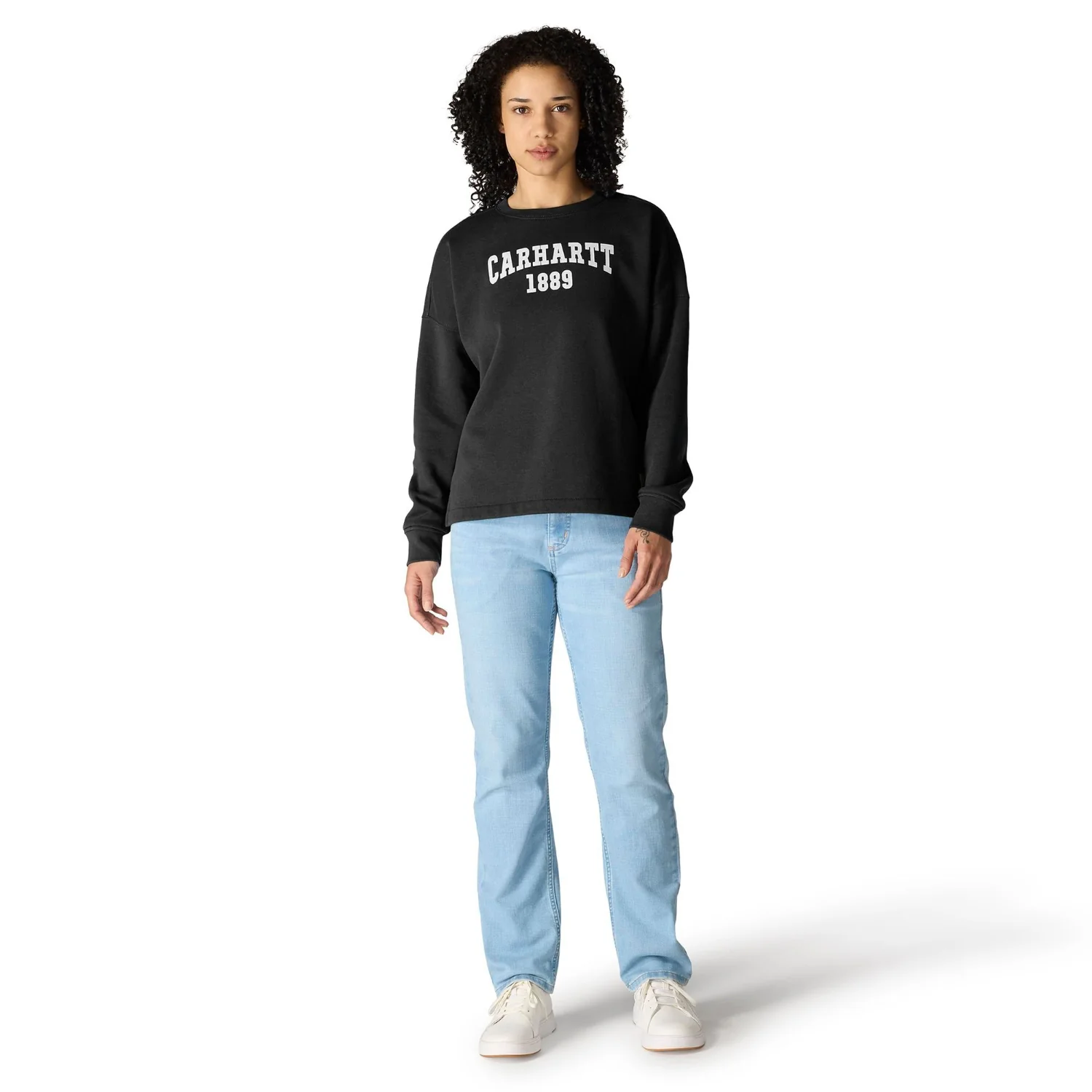 Carhartt Women's Midweight Graphic Sweatshirt - Image 9