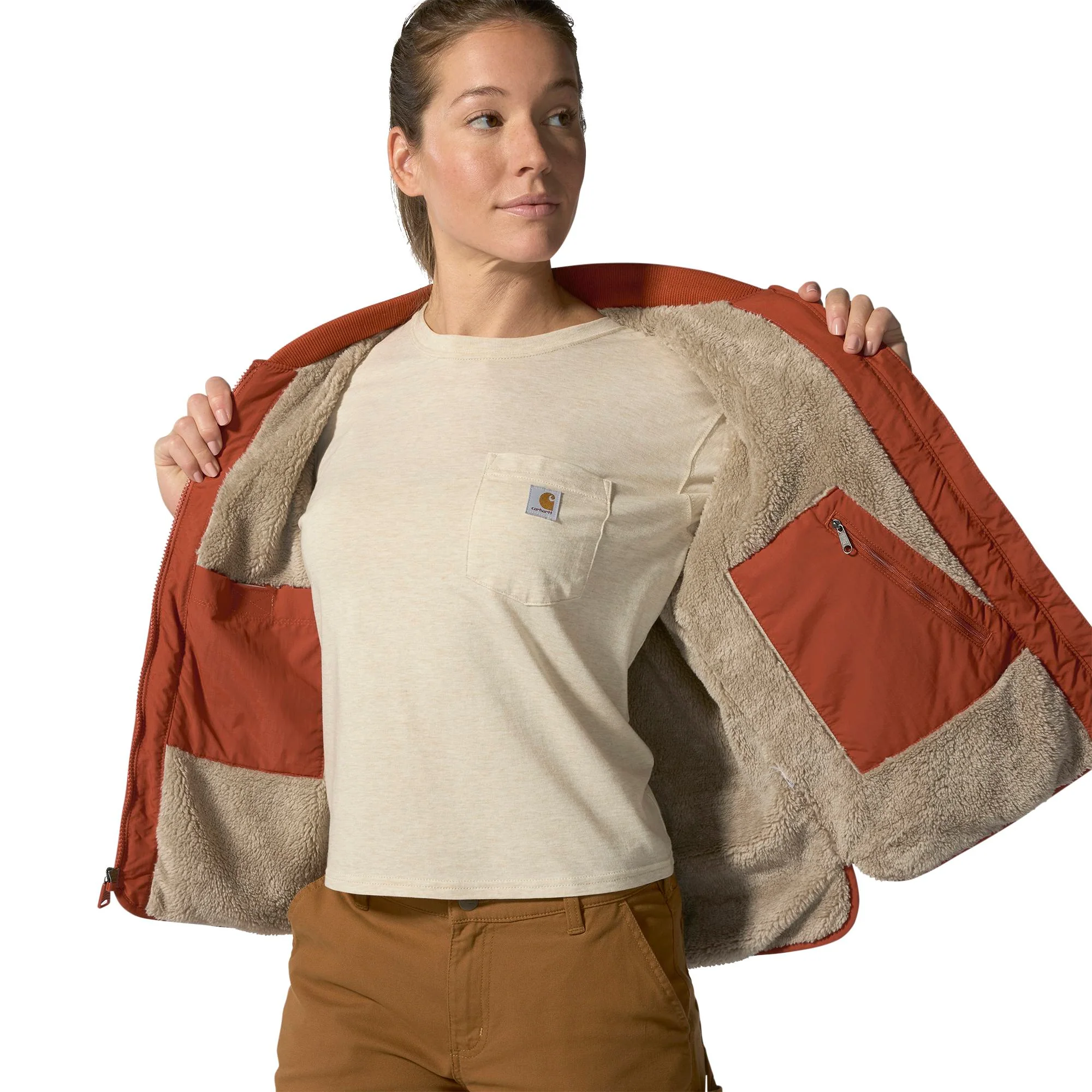 Carhartt Women's Rain Defender® Rockford Insulated Jacket - Image 15