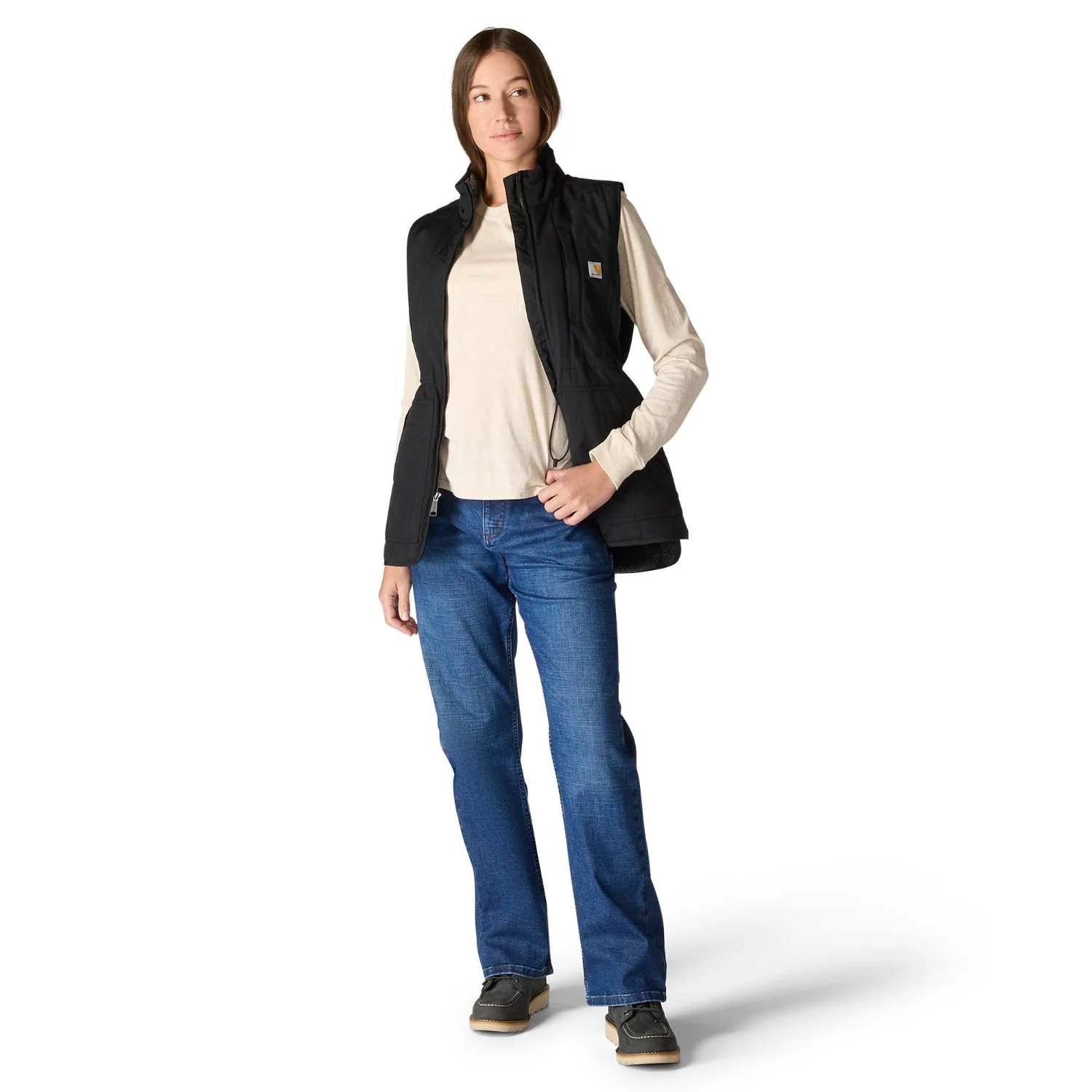 Carhartt Women's Rain Defender Mock-Neck Vest - Image 2