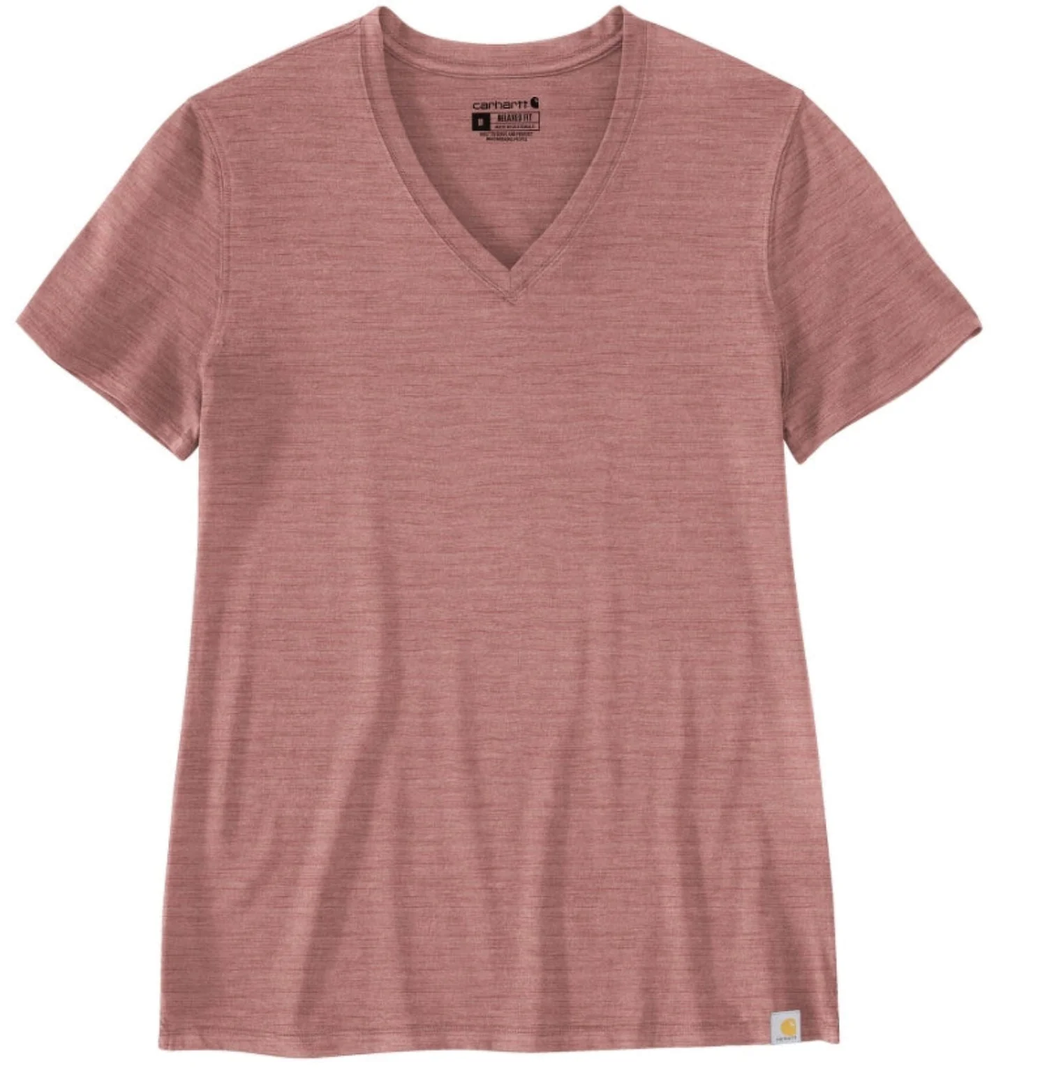 Carhartt Women's TENCEL Relaxed Fit Short Sleeve V-Neck T-Shirt - Image 4