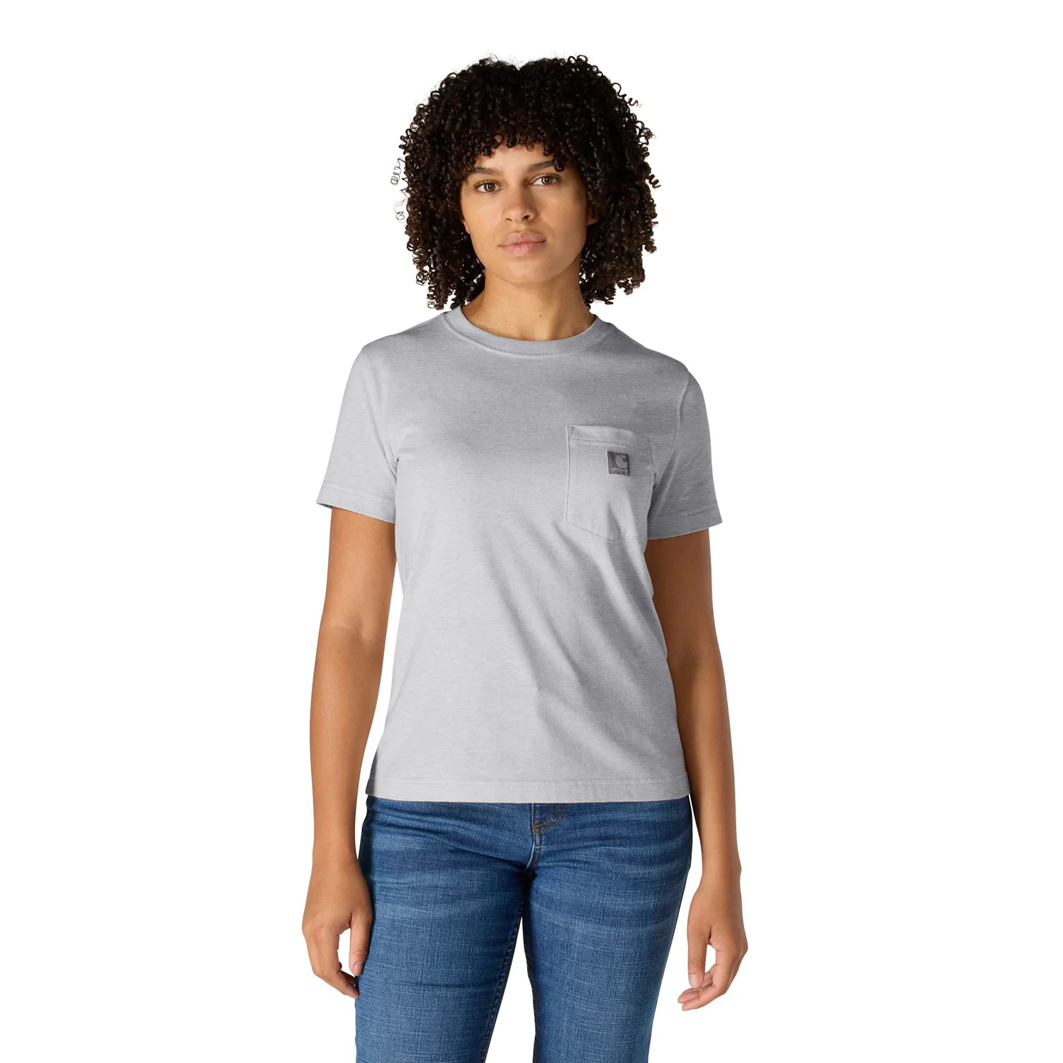 Carhartt Women's Relaxed Fit Lightweight Chest Pocket Short Sleeve T-Shirt - Image 10