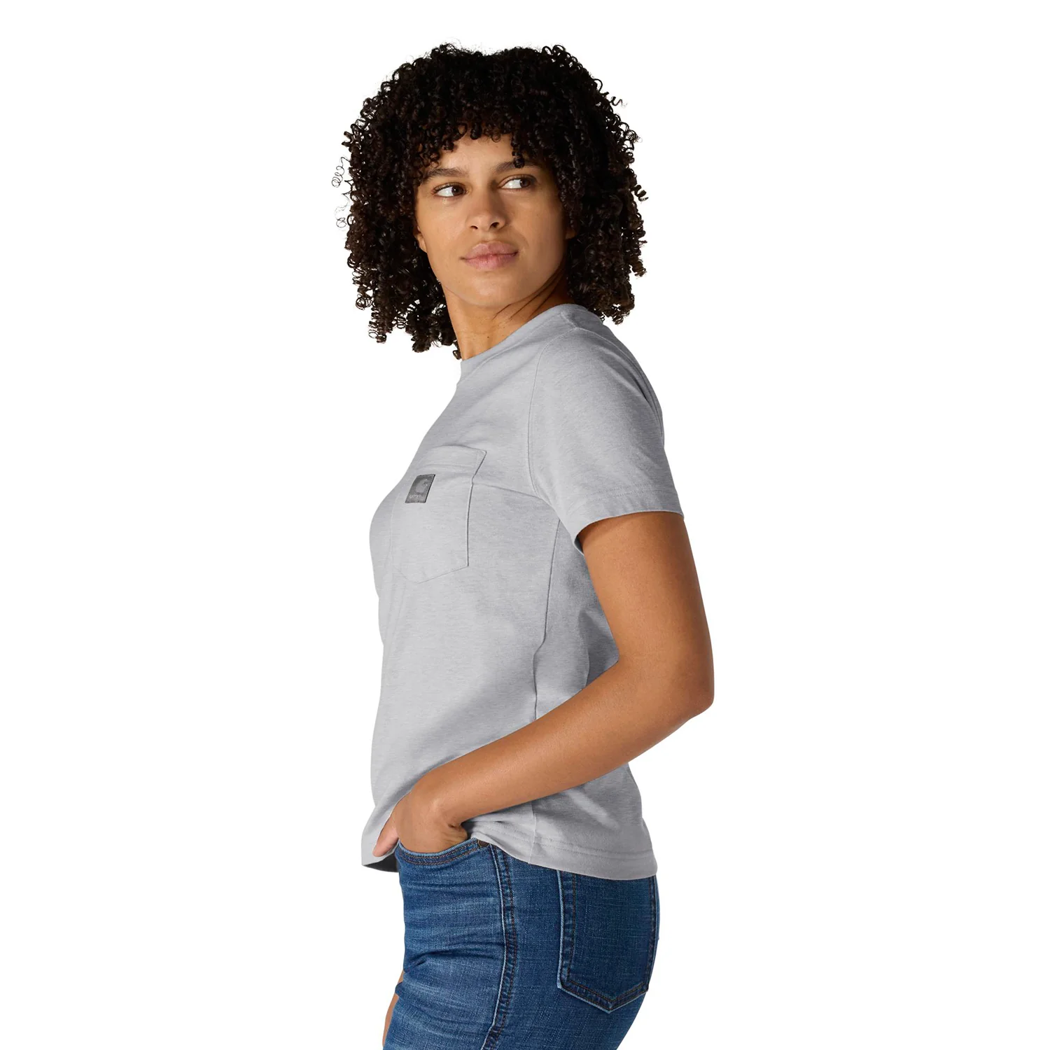 Carhartt Women's Relaxed Fit Lightweight Chest Pocket Short Sleeve T-Shirt - Image 12