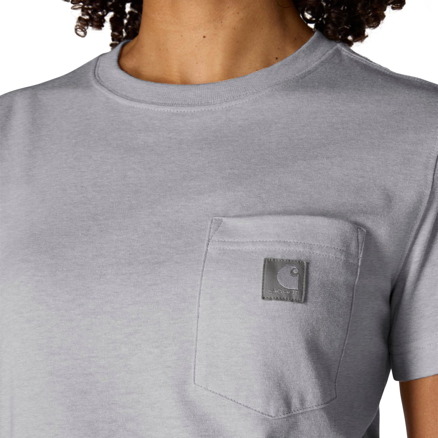Carhartt Women's Relaxed Fit Lightweight Chest Pocket Short Sleeve T-Shirt - Image 13