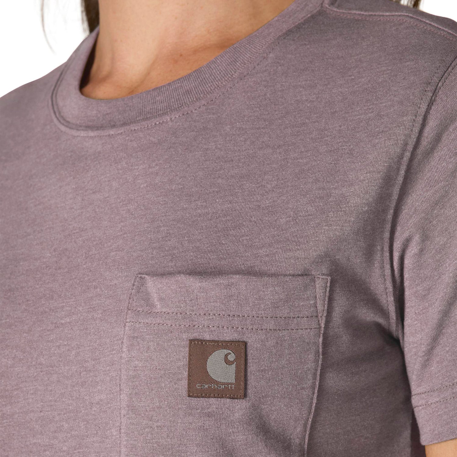 Carhartt Women's Relaxed Fit Lightweight Chest Pocket Short Sleeve T-Shirt - Image 19