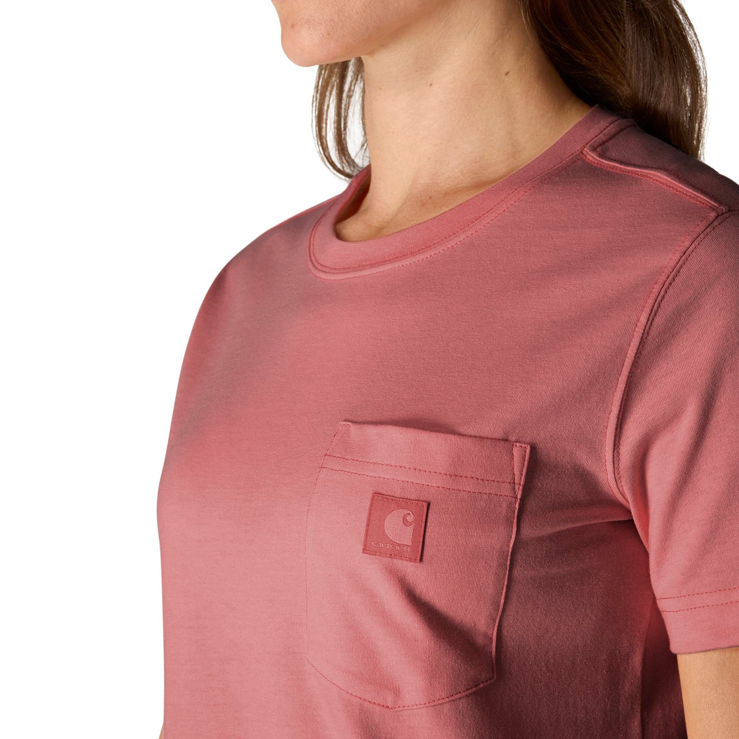 Carhartt Women's Relaxed Fit Lightweight Chest Pocket Short Sleeve T-Shirt - Image 26
