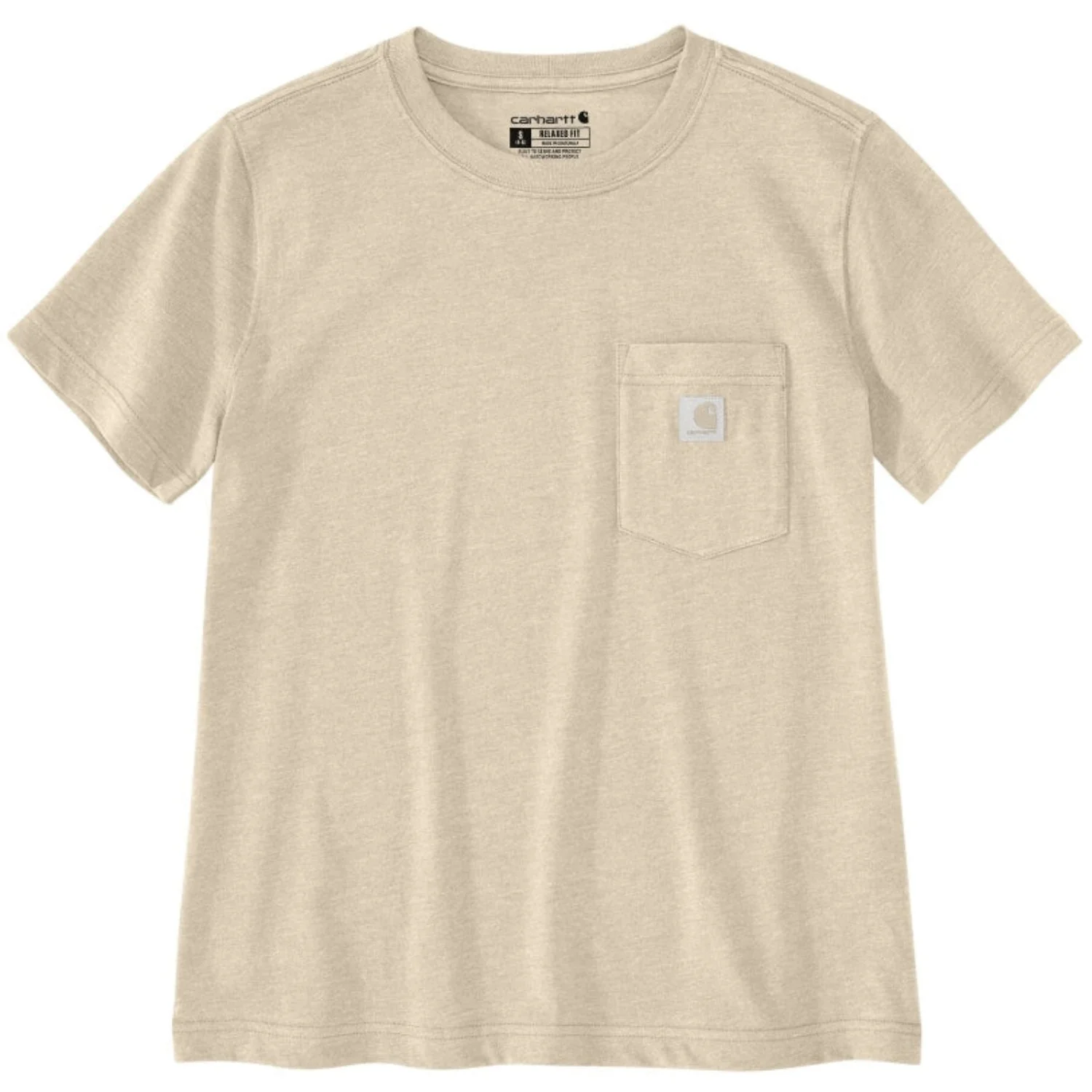Carhartt Women's Relaxed Fit Lightweight Chest Pocket Short Sleeve T-Shirt - Image 3