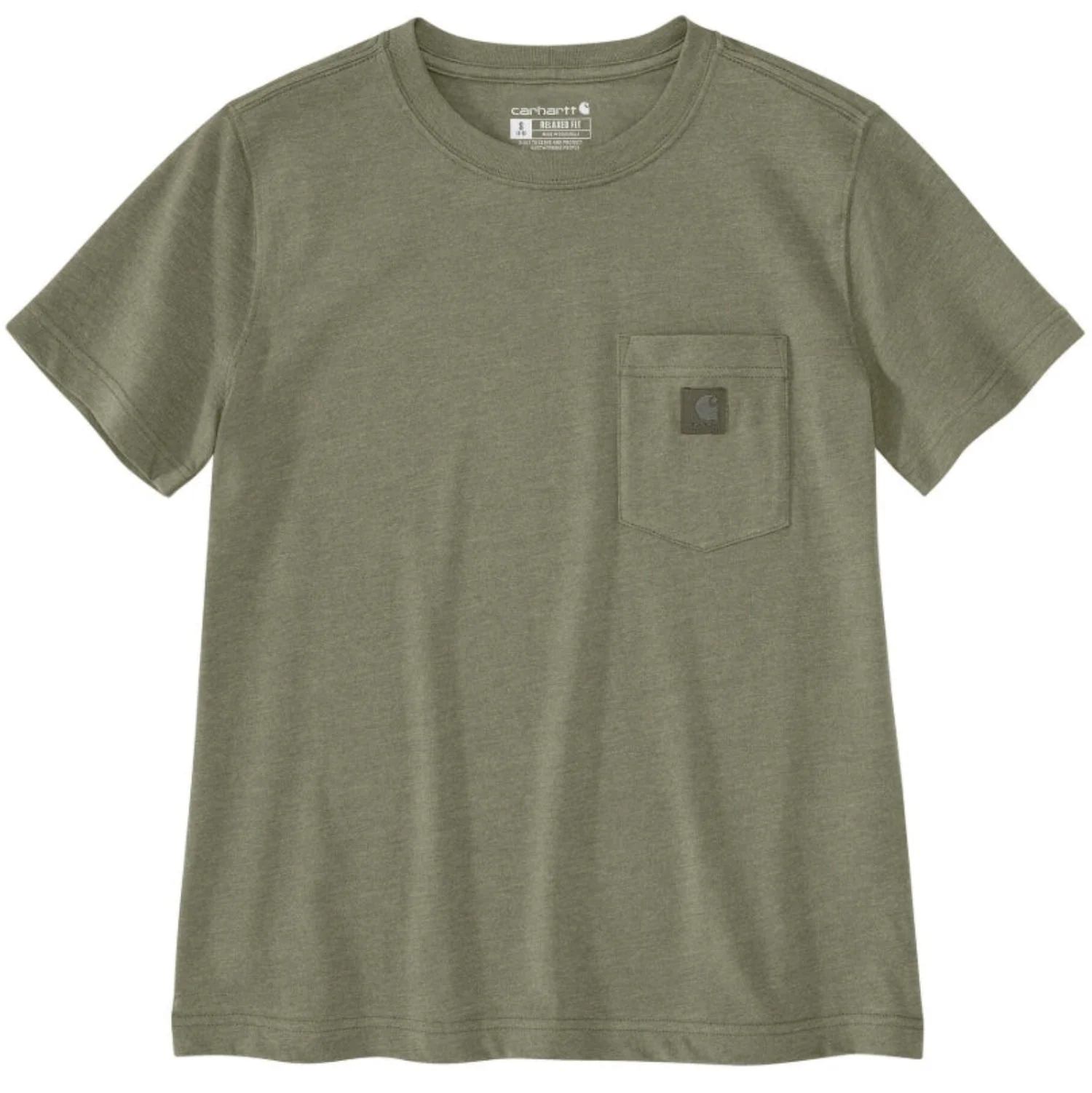 Carhartt Women's Relaxed Fit Lightweight Chest Pocket Short Sleeve T-Shirt - Image 6