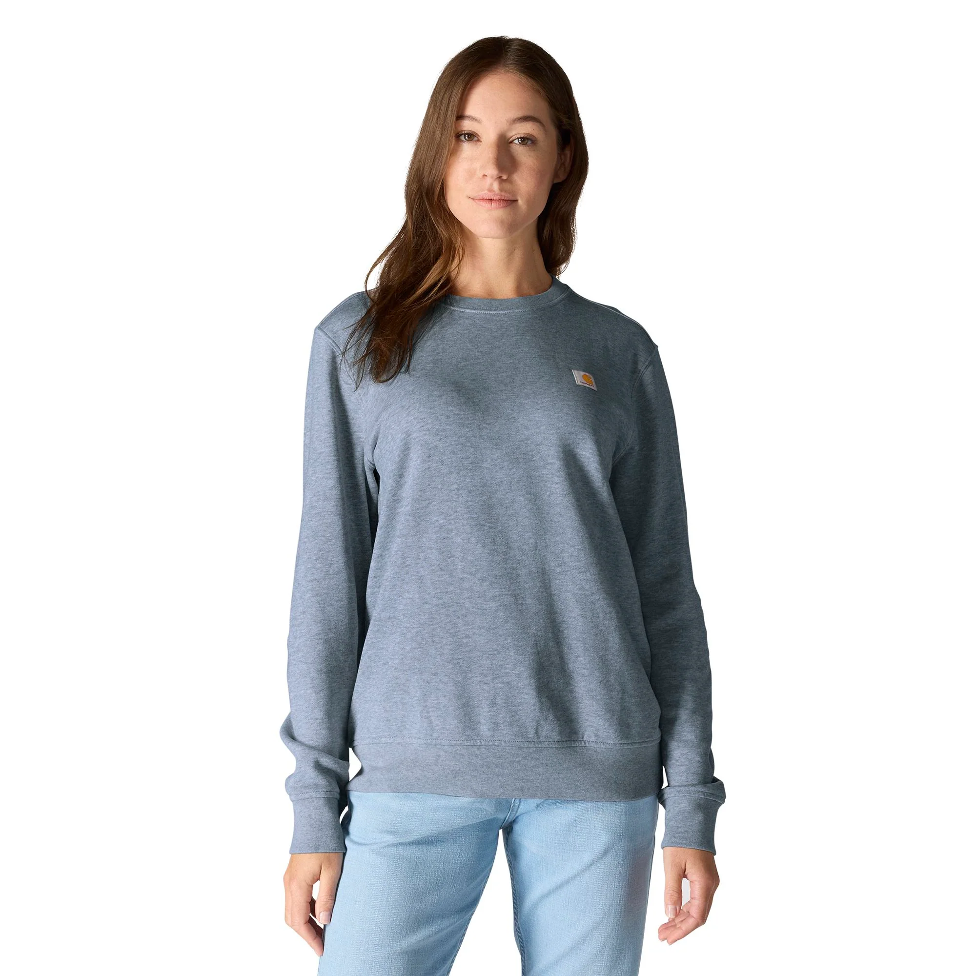 Carhartt Women's Relaxed Fit French Terry Crewneck Sweatshirt - Image 10