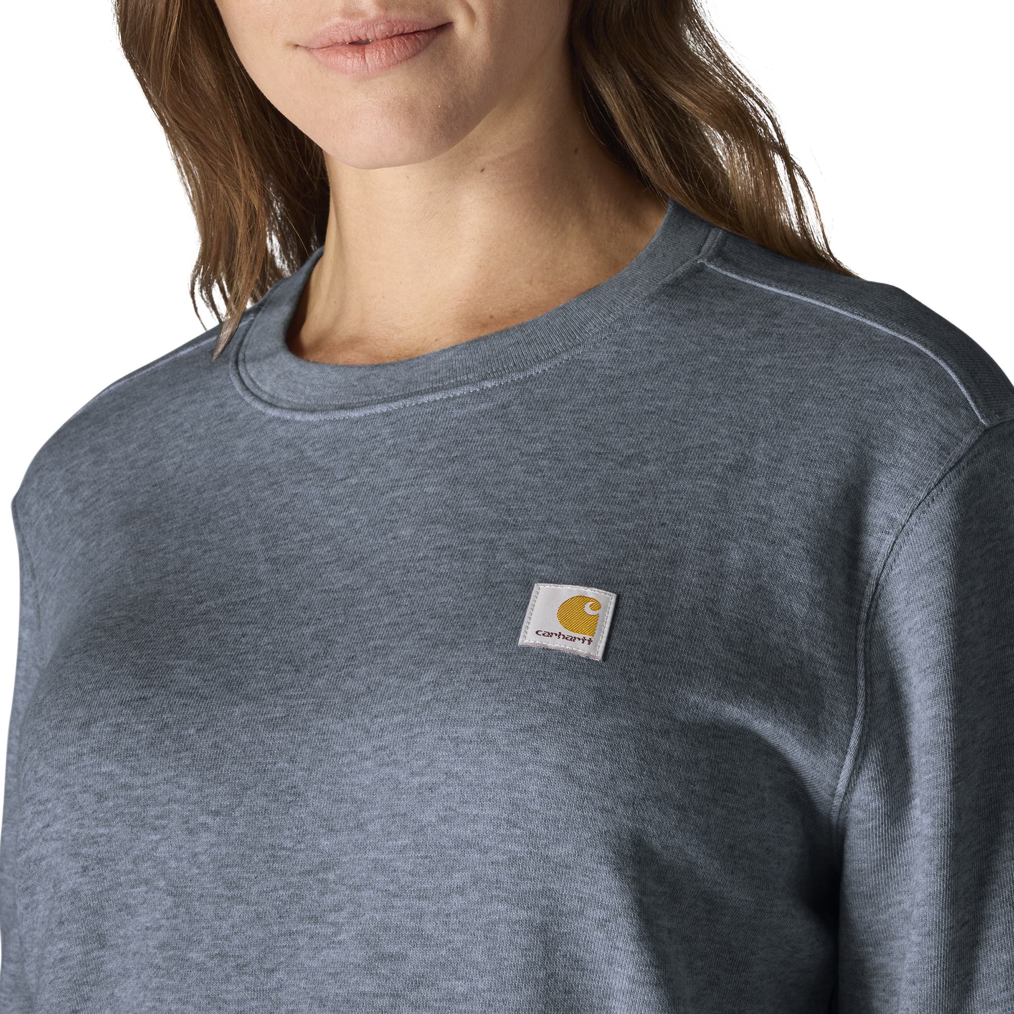 Carhartt Women's Relaxed Fit French Terry Crewneck Sweatshirt - Image 11