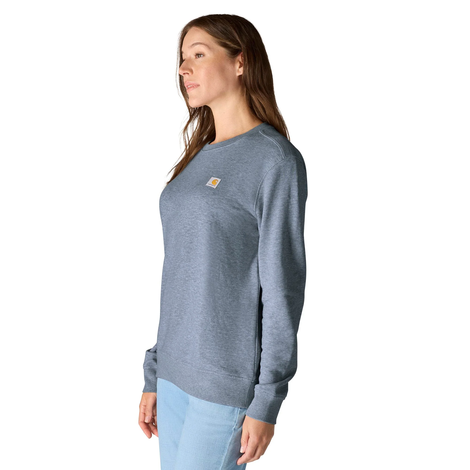Carhartt Women's Relaxed Fit French Terry Crewneck Sweatshirt - Image 12