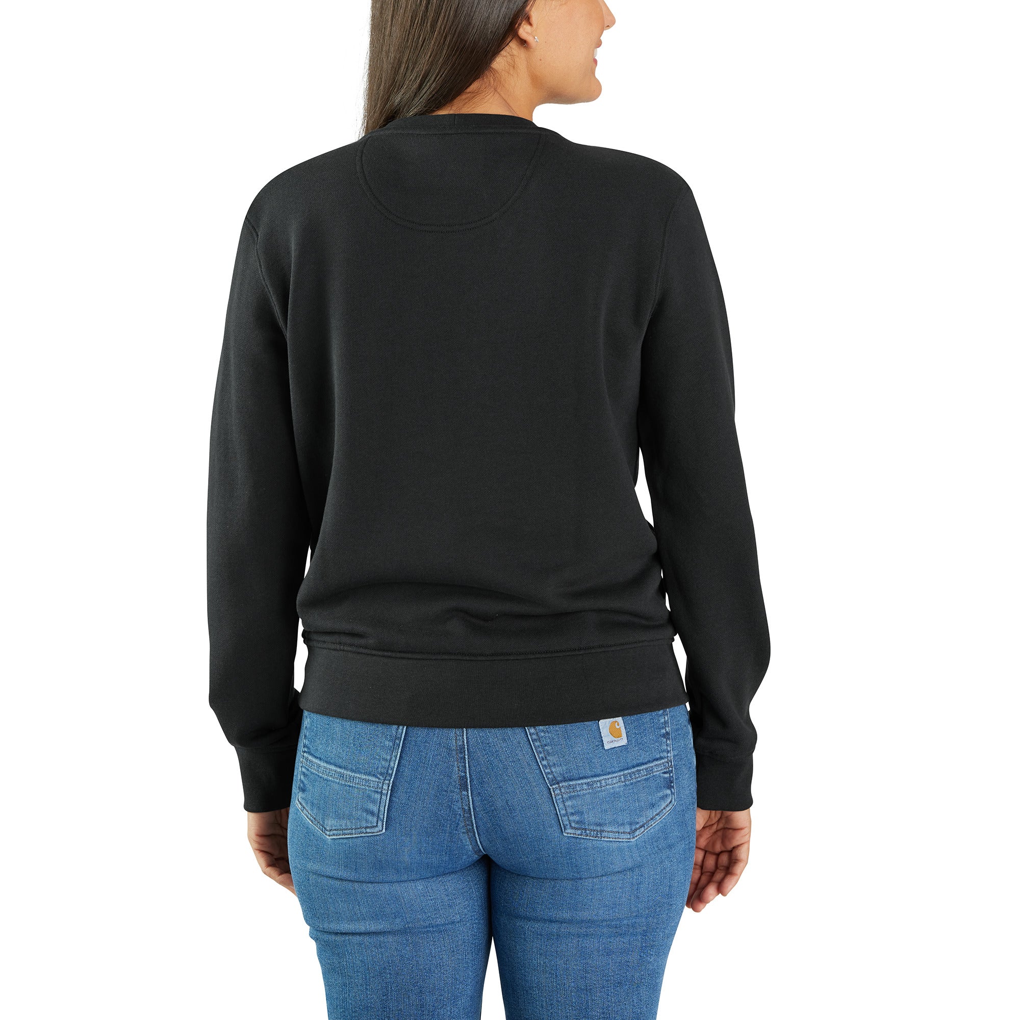 Carhartt Women's Relaxed Fit French Terry Crewneck Sweatshirt - Image 5
