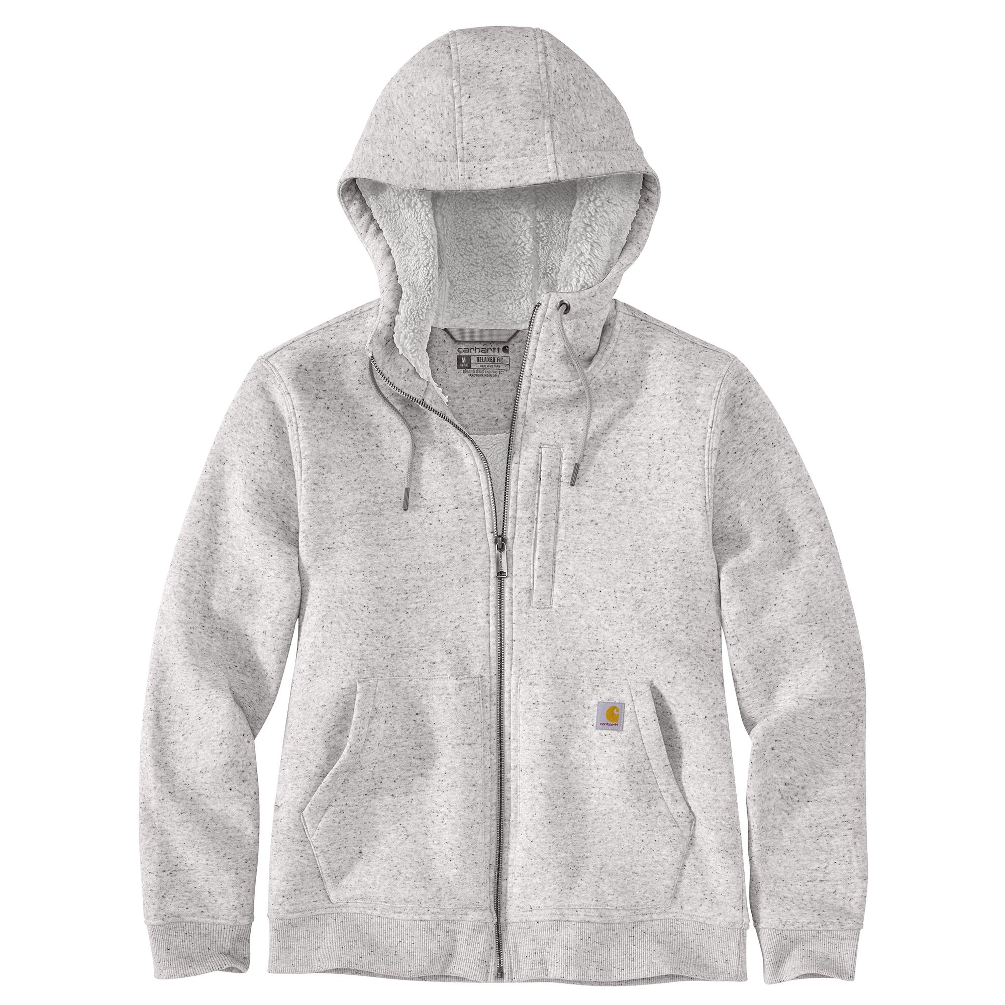 Carhartt Women's Relaxed Fit Sherpa-Lined Full-Zip Hoodie - Image 3