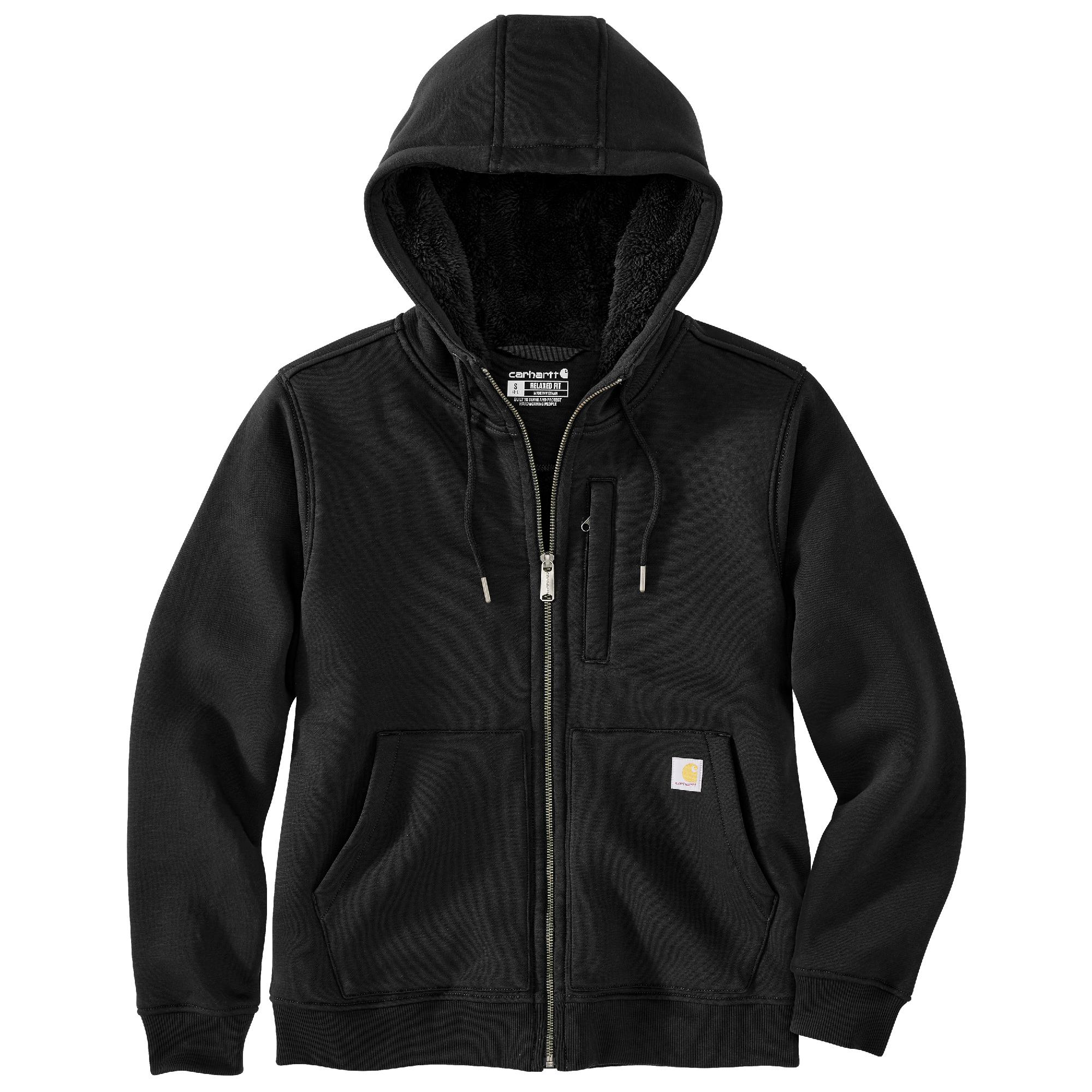 Carhartt Women's Relaxed Fit Sherpa-Lined Full-Zip Hoodie - Image 5
