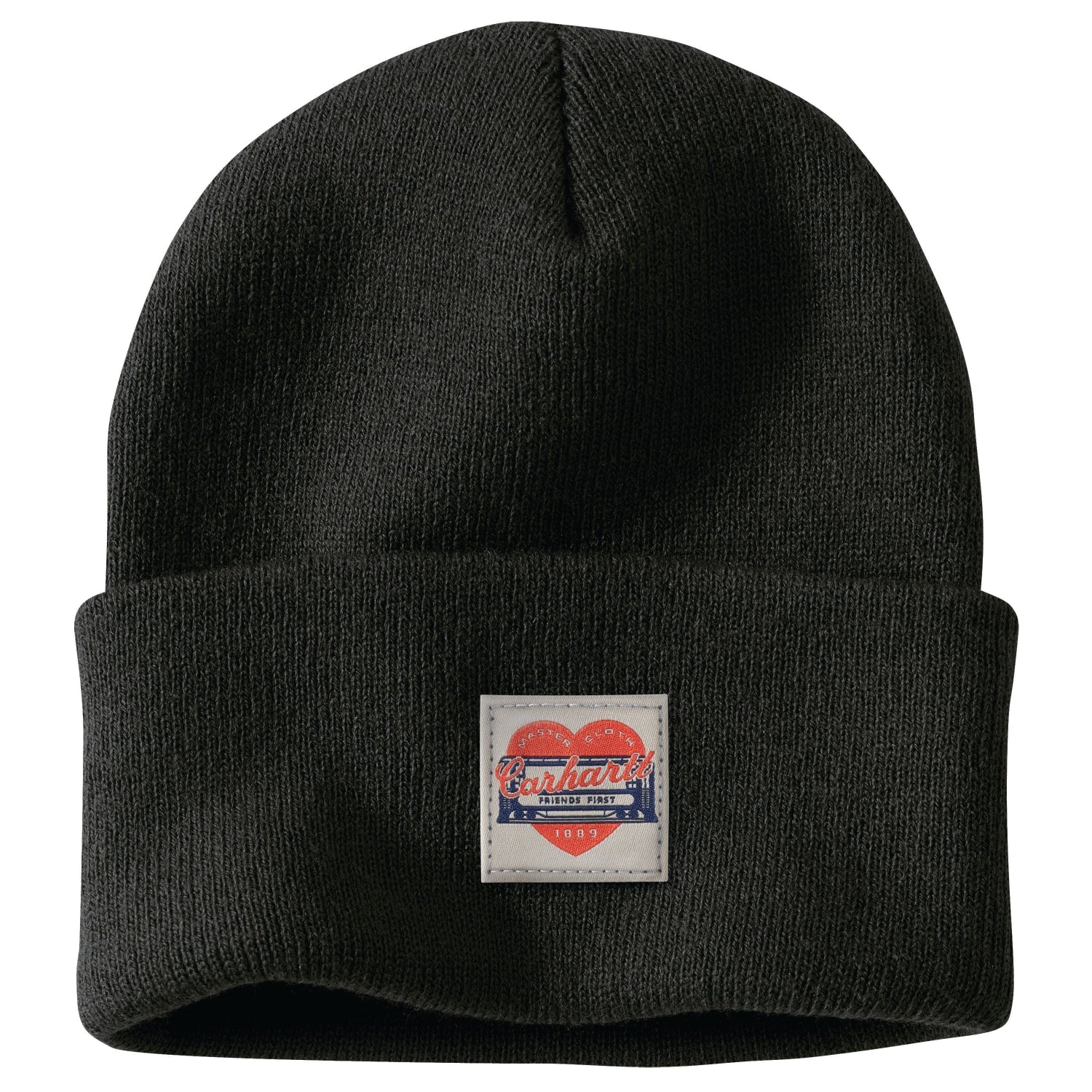 Carhartt Women's Rib Knit Heart Patch Logo Beanie - Image 3