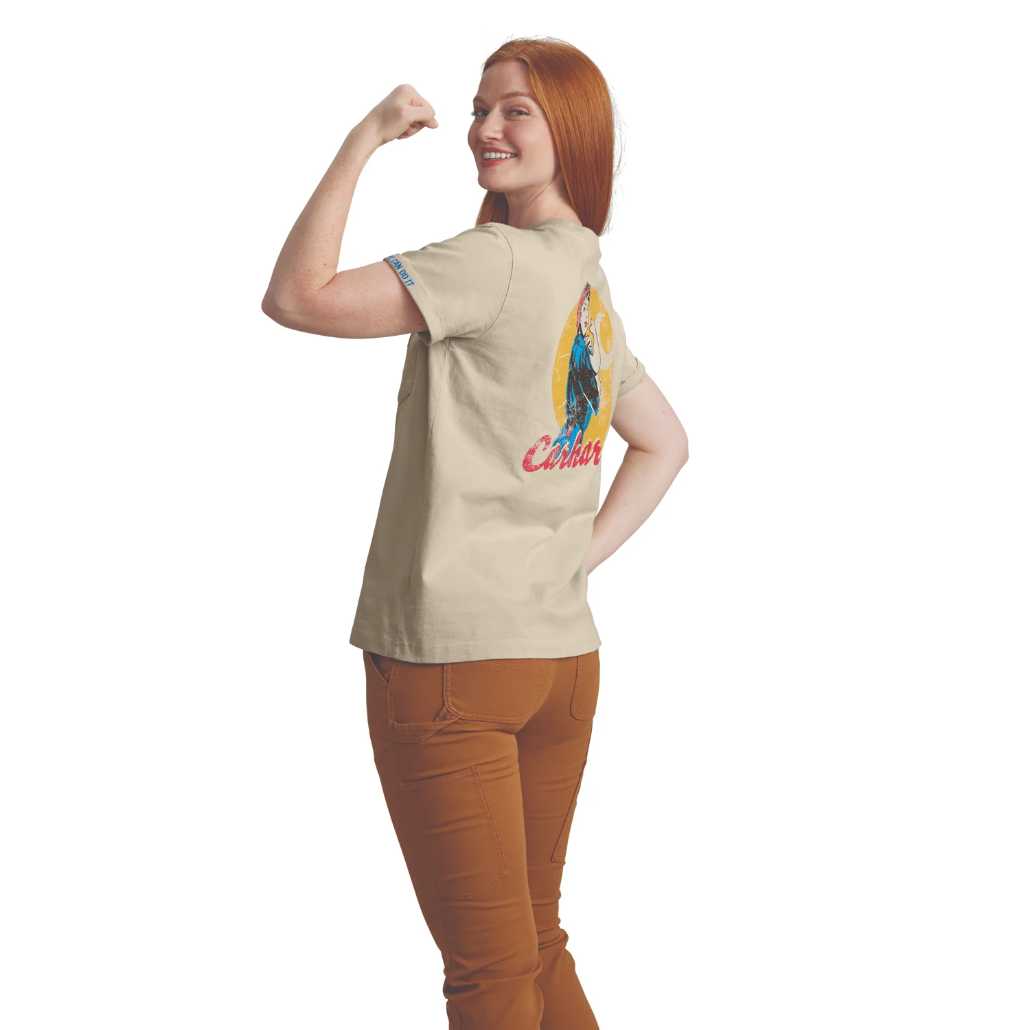 Carhartt Women's Dearborn Loose Rosie Graphic T-Shirt - Image 3