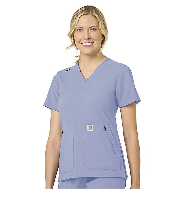 Carhartt Women's Rugged Flex® 4 Pocket V-Neck Scrub Top - Image 7