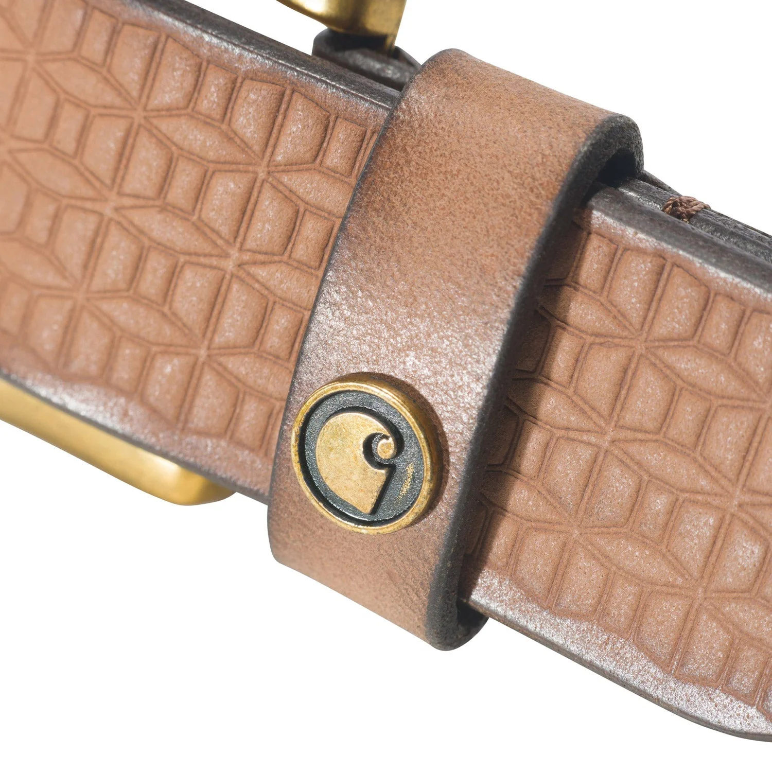 Carhartt Women's Saddle Leather Basketweave Belt - Image 6