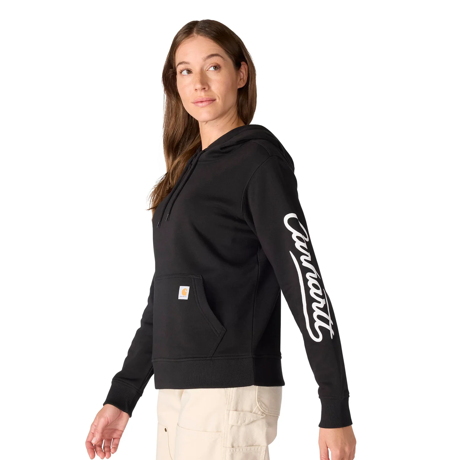 Carhartt Women's Sawyer Script Logo Sweatshirt - Image 8