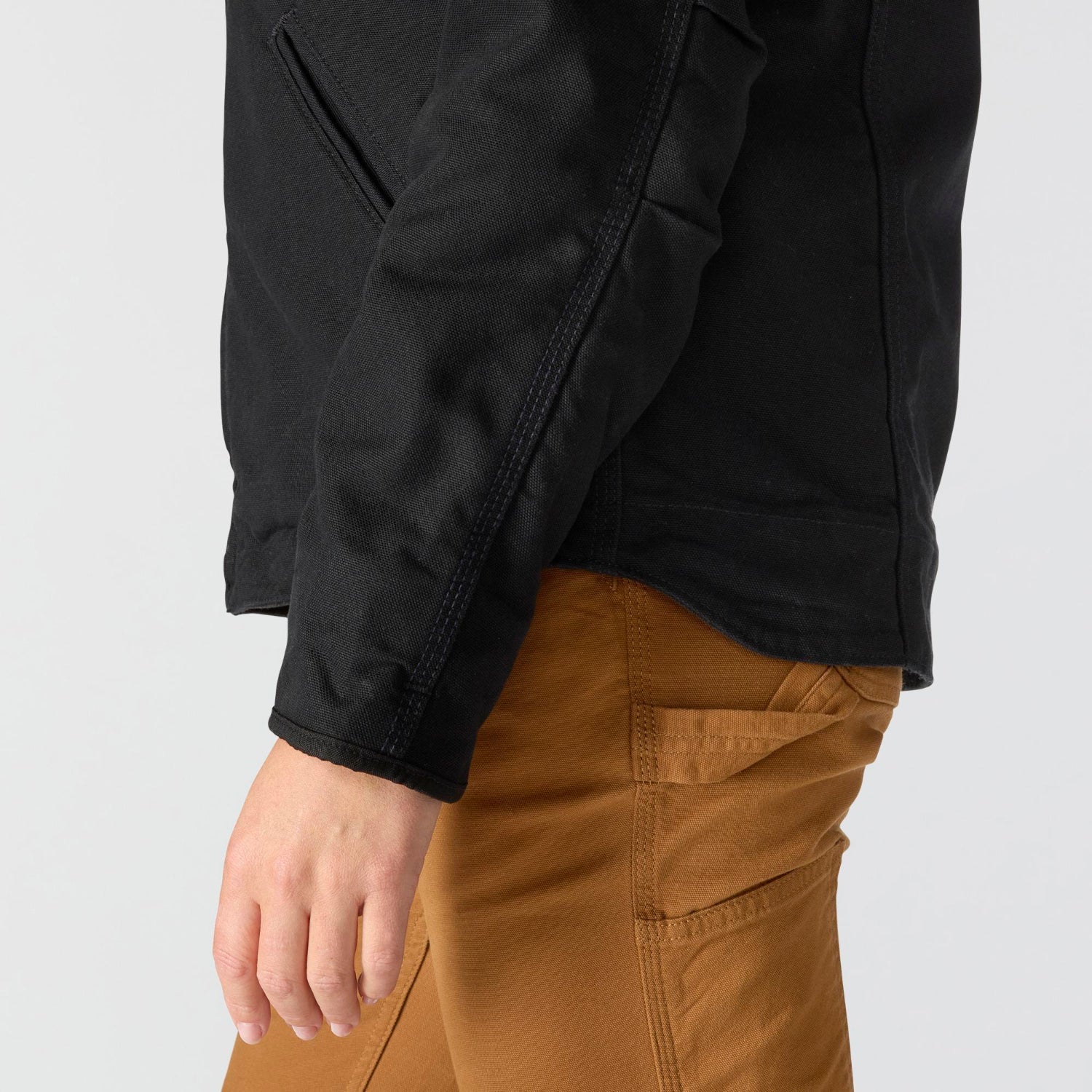Carhartt Women's Washed Duck Sherpa Jacket - Image 5