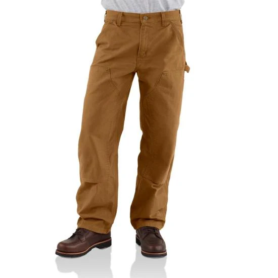 Carhartt Men's Washed Duck Double-Front Work Dungaree - Image 3