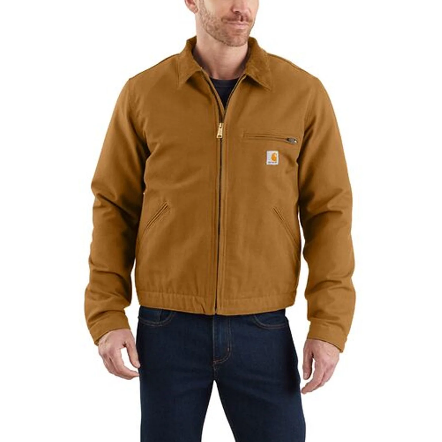 Carhartt Men's Relaxed Fit Blanket-Lined Detroit Jacket - Image 4