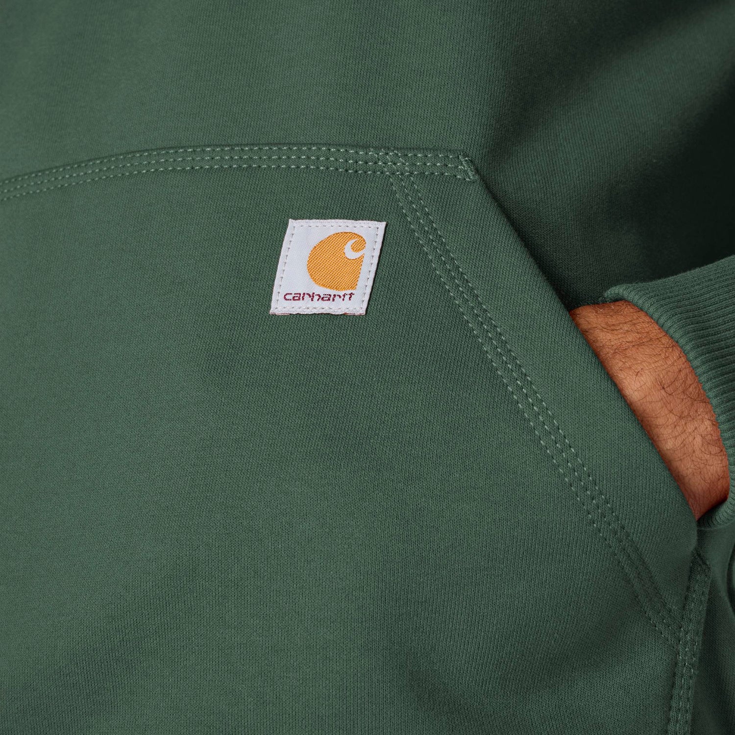 Carhartt Men's Rain Defender® Loose Fit Heavyweight Quarter-Zip Sweatshirt - Image 15