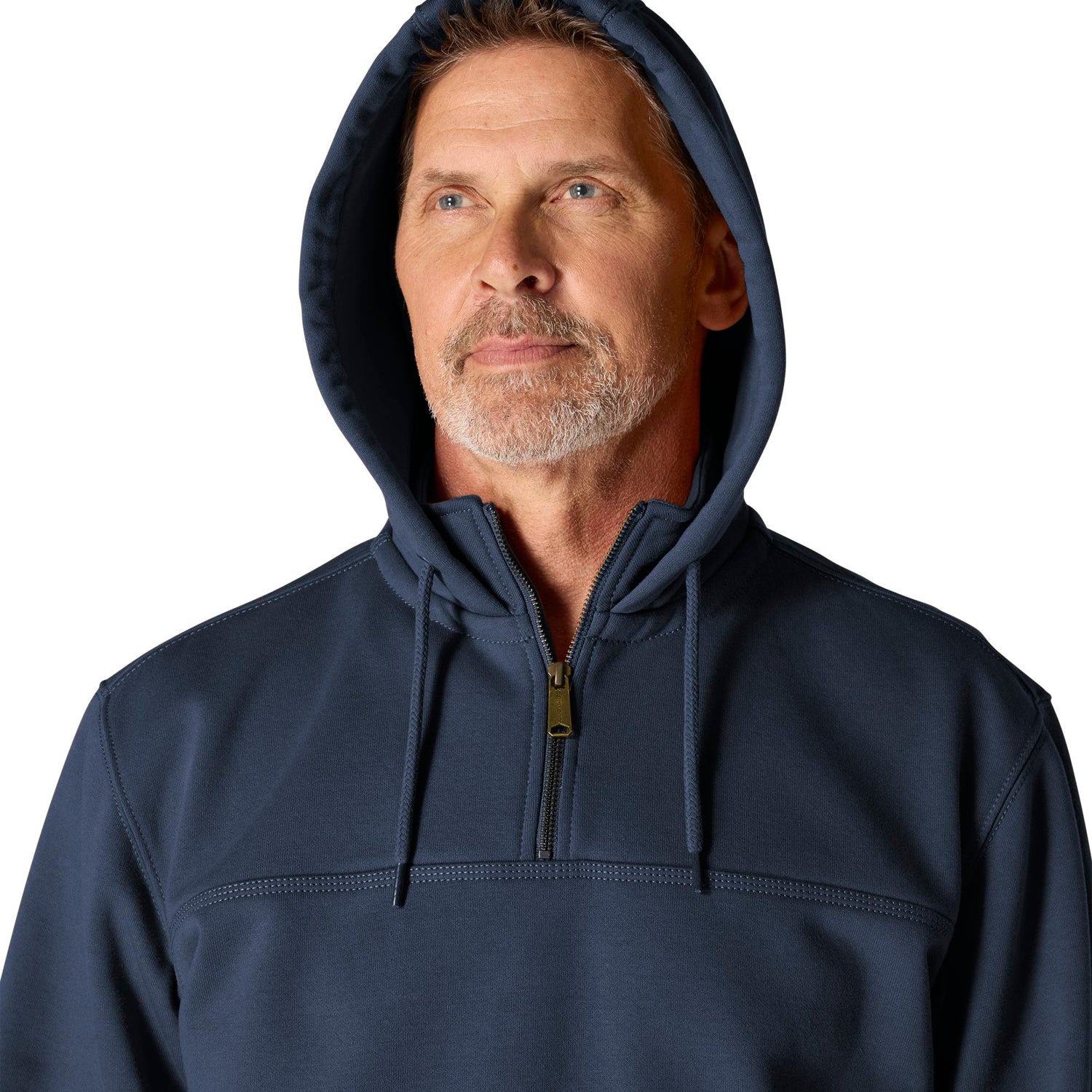 Carhartt Men's Rain Defender® Loose Fit Heavyweight Quarter-Zip Sweatshirt - Image 9