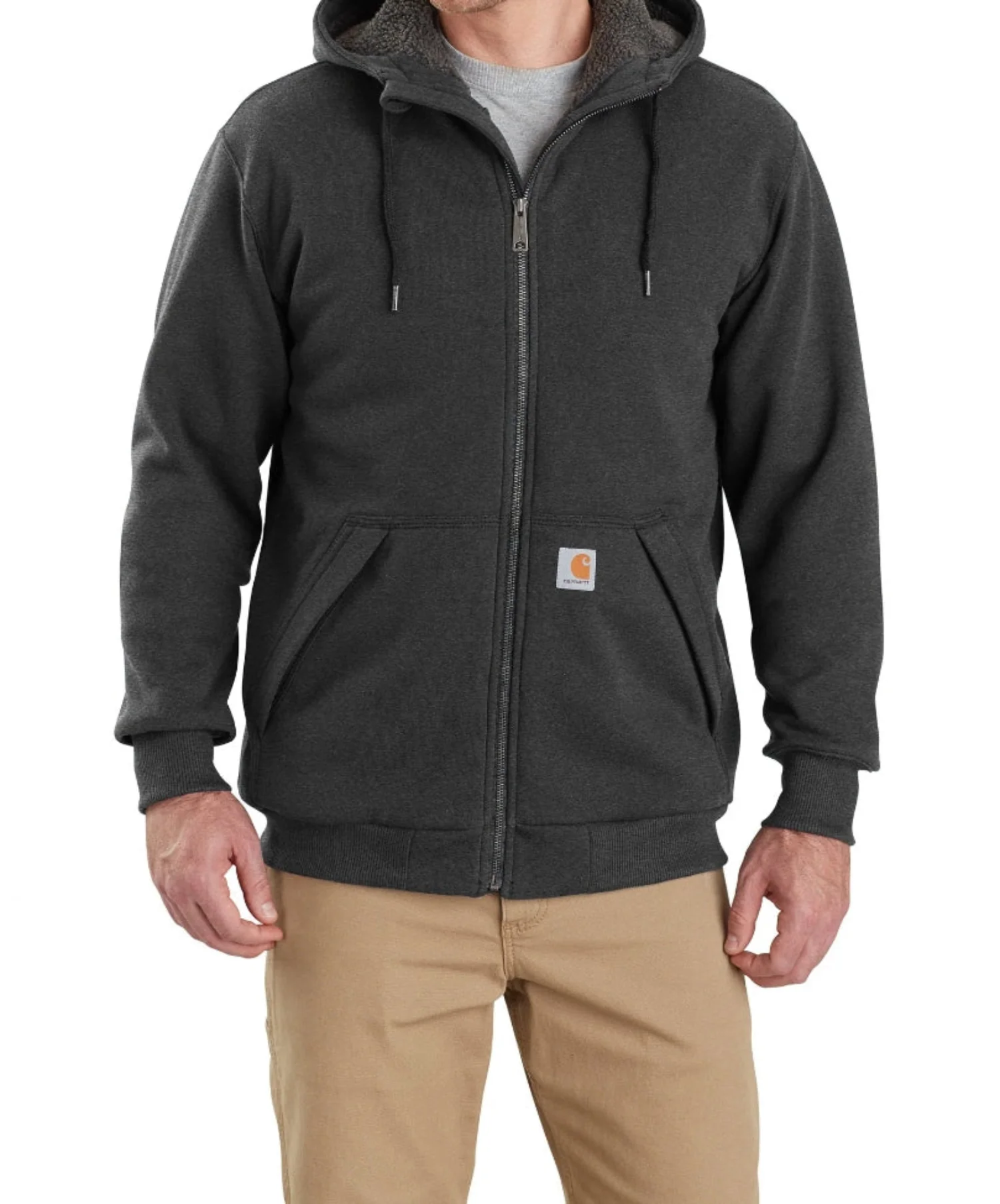 Carhartt Men's Rockland Sherpa-Lined Hoodie - Image 2