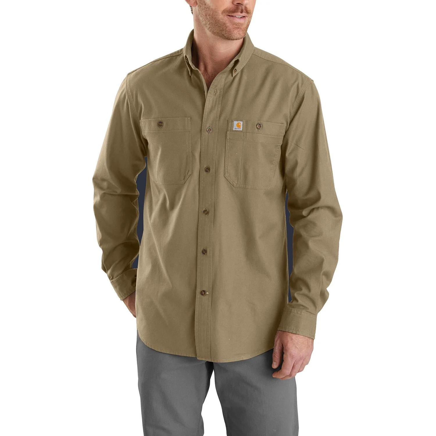 Carhartt Men's Rugged Flex® Rigby Button-Down Long Sleeve Shirt - Image 4