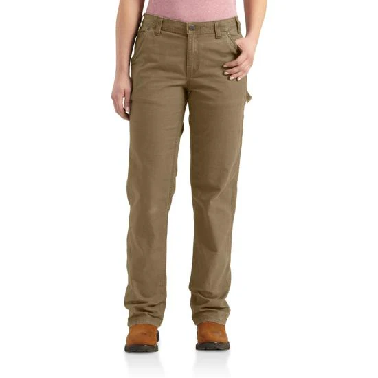 Carhartt Women's Rugged Flex® Loose Fit Canvas Work Pant - Image 4