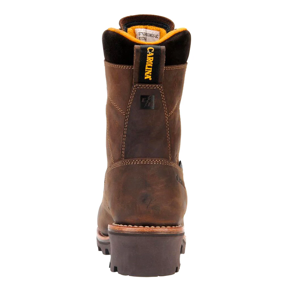Carolina Men's Birch Waterproof 8" Logger Boot - Image 4