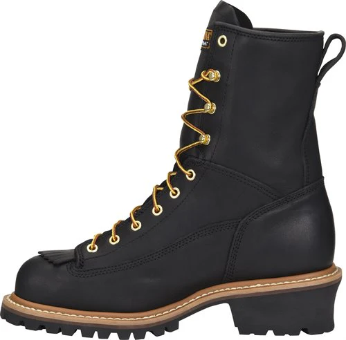 Carolina Men's Spruce Logger Waterproof 8" Work Boot - Image 5