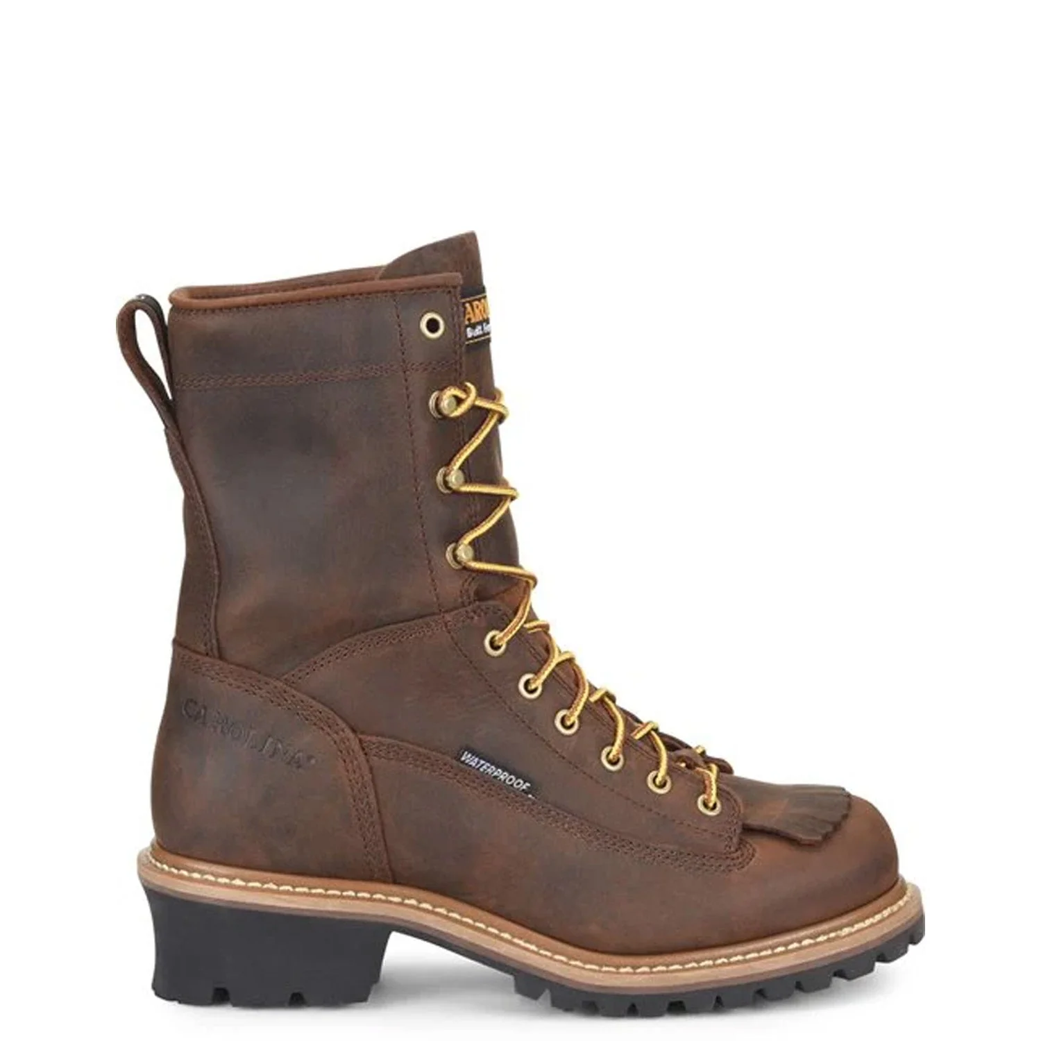 Carolina Men's Spruce Waterproof 8" Logger Boot