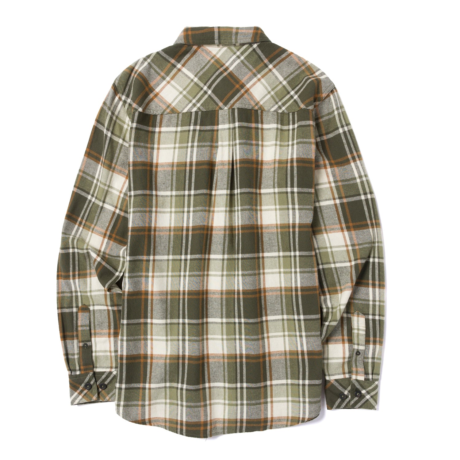 CAT Men's Button-Up Long Sleeve Flannel Work Shirt - Image 7